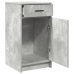 Mueble de Entrada Gris Concreto 40x41x75 cm Madera Elaborada