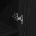 Armarios 2 pcs Negro Roble 69,5x34x180 cm Madera Elaborada