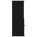 Gabinete Alto de Roble Negro 36x35.5x103.5 cm Madera MDF