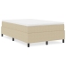 Cama con somier  Verde Claro Gris 120x200 cm Tela de pana