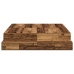 Estructura de Cama con Almacenamiento  Marrón Madera