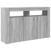 Aparador Gris sonoma Madera compuesta 116 x 30 x 75 cm Aparador