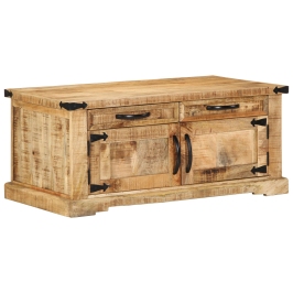 Mesa de Café  90x50x40 cm Madera Maciza de Mango