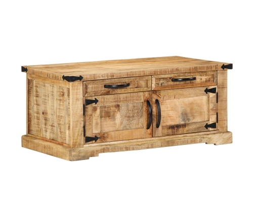 Mesa de Café  90x50x40 cm Madera Maciza de Mango