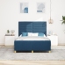 Cama  Azul 140x190 cm de Tela