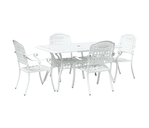 Set de 3 Blanco Aluminio fundido Grande