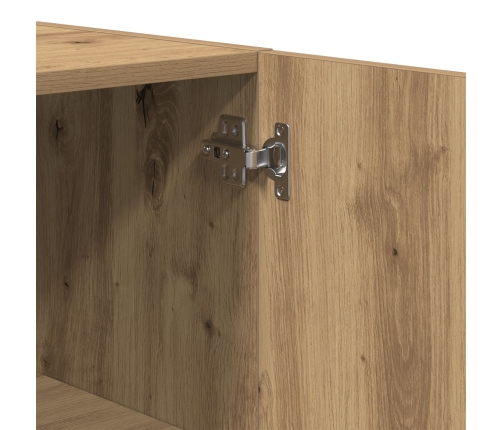 Armario de pared  de roble artesanal 60x31,5x60 cm de madera elaborada