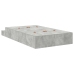 Estructura de Cama  Gris Concreto 120x200 cm