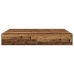Marco de Cama  Madera Vieja Madera Maciza Recuperada Doble