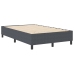 Cama Box Spring  Gris Oscuro 120x200 cm Tela de Pana