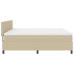 Cama con Base  con Colchón Verde Claro Gris 200x200 cm Tela de Terciopelo