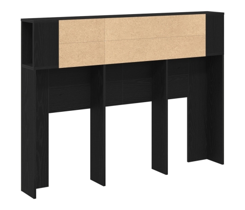 Cabecera de Roble Negro de  - 140x19x104.5 cm - Hecha de Madera Ingenierizada