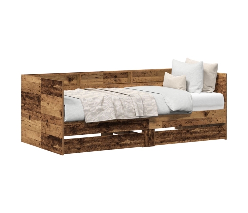 Cama Nido  con Cajón Madera Vieja Madera Elaborada 75 x 190 cm