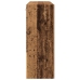 Armario Montado en la Pared Set de 2 Madera Vieja Madera Maciza