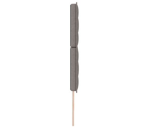 cabecero  Diseño Lines Taupe 180 cm Tela