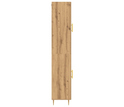 Highboard Artisan Oak 69.5x34x180 cm Madera Elaborada