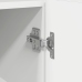 Aparador Blanco Blanco Madera Contrachapada 116 x 30 x 75 cm