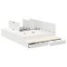 Estructura de Cama  Blanca 150x200 cm