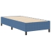Estructura de Cama  Azul 90x190 cm de Tela de Pana