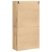 Armario Alto de Roble Artesanal 80x33x150 cm de Madera Elaborada