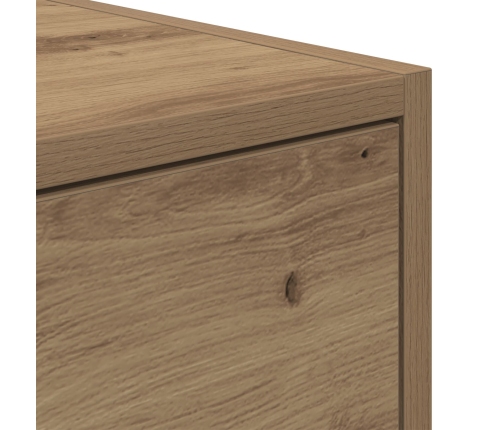 mueble para TV  de roble artesano 100x31x25,5 cm de madera elaborada