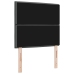 Cabecero  Gris oscuro Tela 90 cm Rectangular Contemporáneo