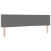 Cabezal  Diseño Simple Gris Claro 200 cm Tela de Velvet