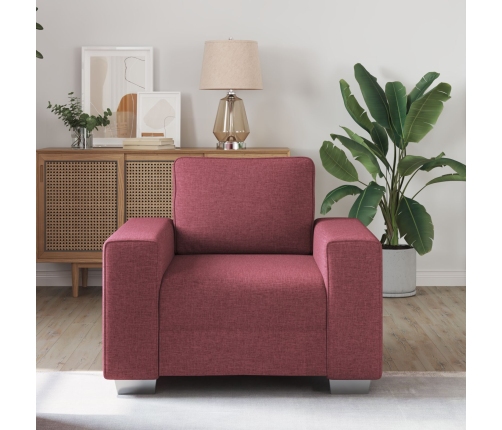 Sillón  Rojo Vino 59 cm Tela
