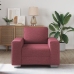 Sillón  Rojo Vino 59 cm Tela