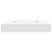 Marco de Cama Blanco Madera King Marco con Almacenamiento