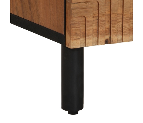 Mueble de almacenamiento 40x33x75 cm de Madera Maciza de Acacia