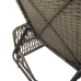 Tumbona  Gris y gris oscuro Ratán PE 157 x 55 x 92 cm Tumbona