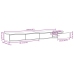 Mesa de Noche  Roble Ahumado Madera Durable 160 x 36.5 x 16.5 cm