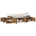 Cama de Almacenamiento Madera Vieja Madera maciza y chapas