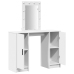 Tocador  con Luces LED Blanco 102x33x135 cm