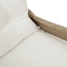 Sillón Recliner con Cojín Beige de Poliratán