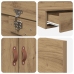 Cama de Almacenamiento  Marrón Madera elaborada 140 x 190 x 31.5 cm