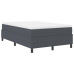 Cama con Box Spring y Colchón Gris Oscuro 120x200 cm Tela de Corduroy