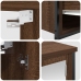 Conjunto de Muebles de Baño de 5 Piezas  de Roble Marrón y Madera Elaborada
