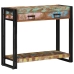Mesa Consola  Multicolor de Madera Recuperada Sólida y Metal