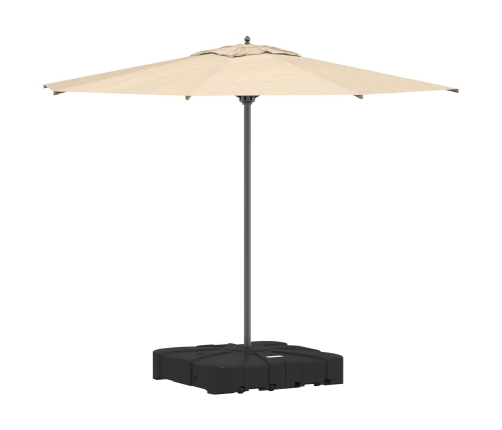 Set de Base de Parasol Cantilever de 2 Piezas  - 150kg de Arena o 113kg de Agua