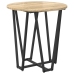 Mesa de Lado  2 pcs de Madera de Sonoma y Metal