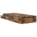 Cama con Almacenamiento  Roble Ahumado Madera Elaborada