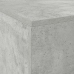Estructura de cama Gris concreto Concreto Individual Robusta