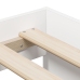 Estructura de Cama de Almacenamiento  Set de 3 Blanca