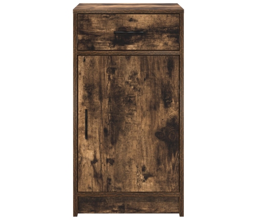 Sideboard  de Roble Ahumado 40x41x75 cm de Madera Compuesta