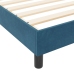 Cama  Azul Oscuro 120x190 cm Terciopelo