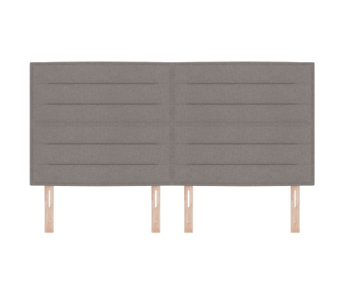 cabecero  Diseño Lines Taupe 180 cm Tela