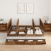 Cama con almacenamiento  Madera antigua 200x200 cm