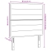 Cabecero  Crema Tela 80 cm Cabecero Rectangular